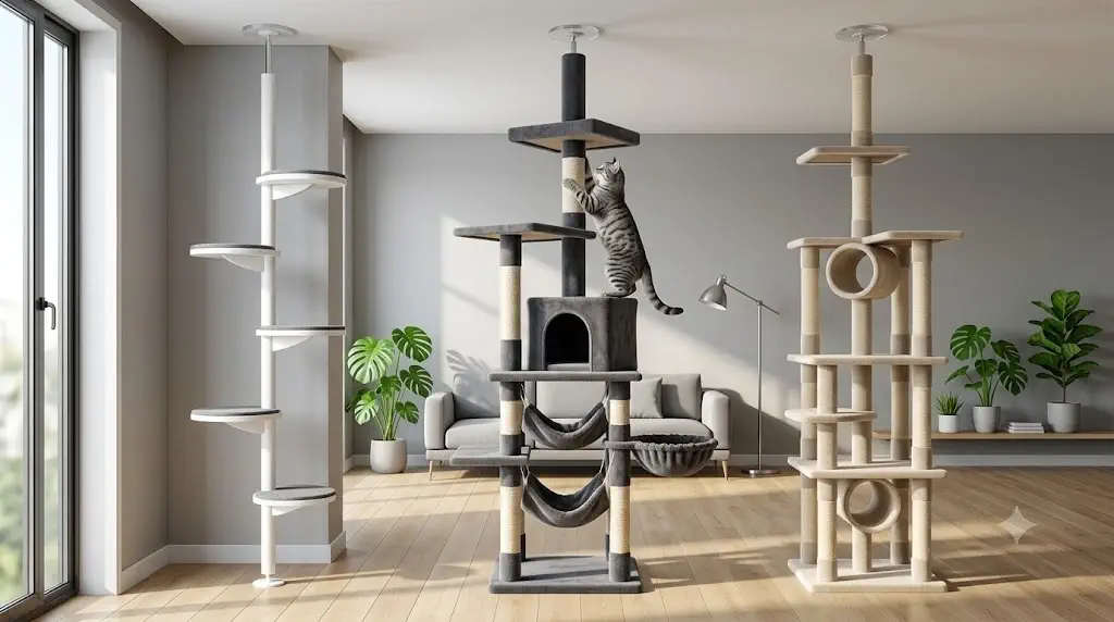 Best Floor-to-Ceiling Cat Tree: 7 Tested Tension Towers (2026)