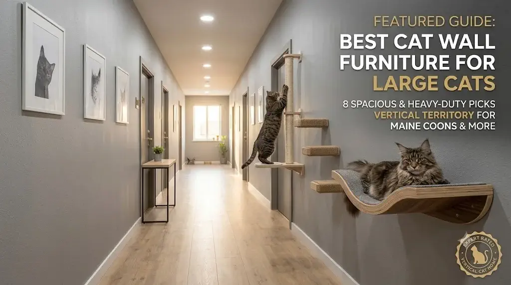 5 Best Cat Wall Furniture for Large Cats: Heavy-Duty Picks