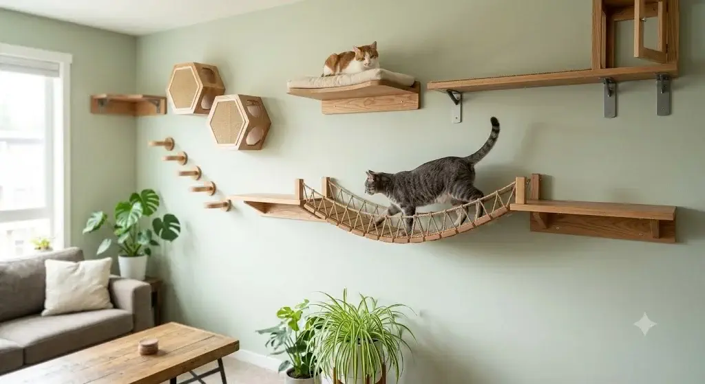How to Create a Cat Wall Highway